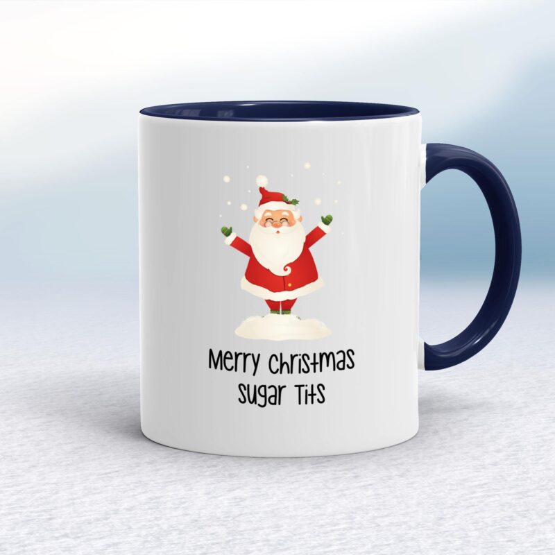 Merry Christmas Sugar Tits - Rude Mugs - Slightly Disturbed - Image 4 of 13