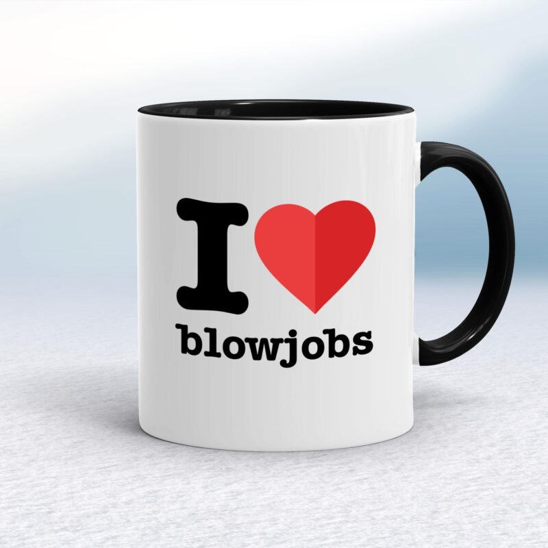 I Love Blowjobs - Rude Mugs - Slightly Disturbed - Image 2 of 14