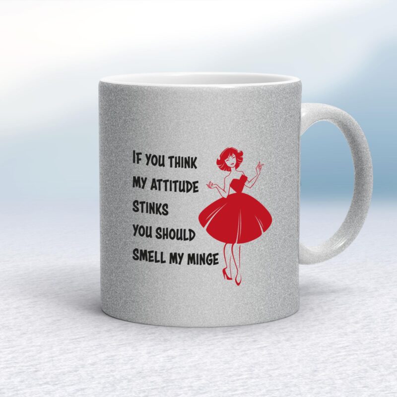 Attitude Stinks - Rude Mugs - Slightly Disturbed - Image 16 of 16