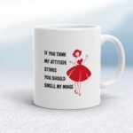 Attitude Stinks - Rude Mugs - Slightly Disturbed - Image 1 of 14