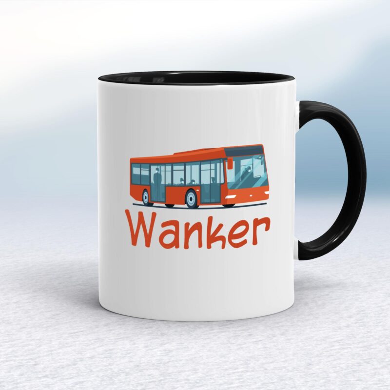 Bus Wanker - Rude Mugs - Slightly Disturbed - Image 2 of 12