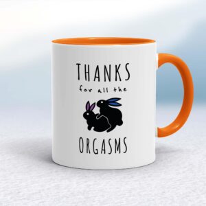 Thanks For All The Orgasms - Rude Mugs - Slightly Disturbed - Image 1 of 14