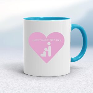 Happy Valentine's Day BJ - Rude Mugs - Slightly Disturbed - Image 1 of 18