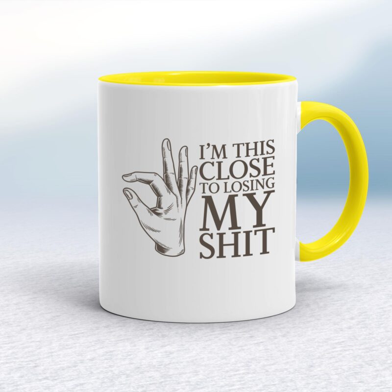 Losing My Shit - Rude Mugs - Slightly Disturbed - Image 7 of 18