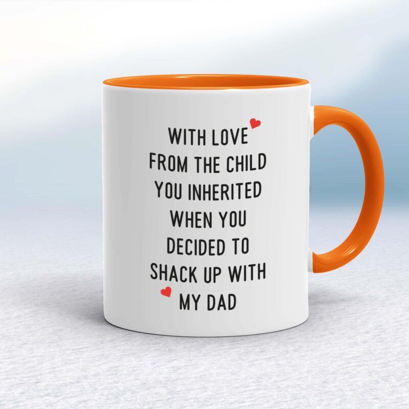 From The Child You Inherited - Rude Mugs - Slightly Disturbed