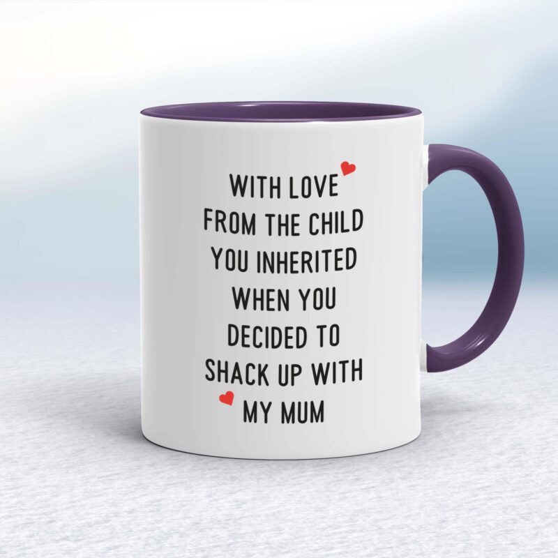 From The Child You Inherited - Rude Mugs - Slightly Disturbed