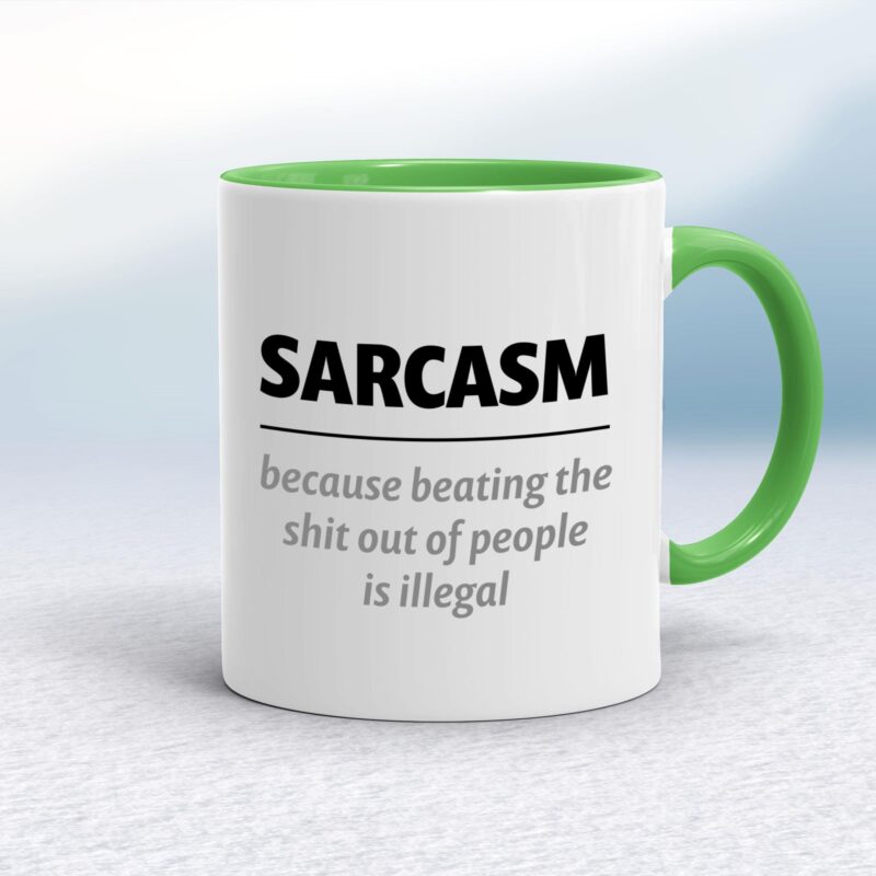 Sarcasm Because - Rude Mugs - Slightly Disturbed - Image 8 of 17