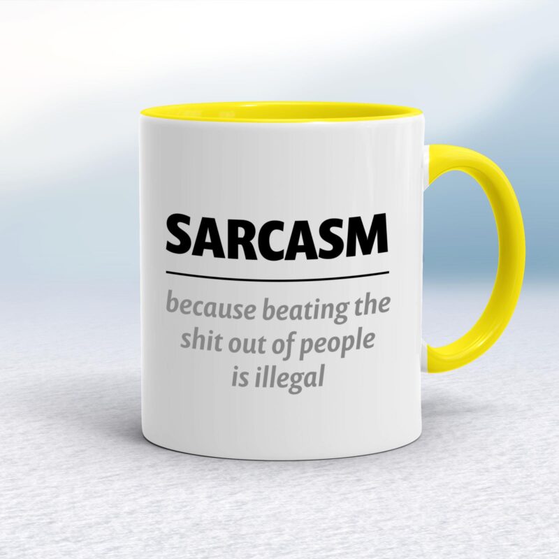 Sarcasm Because - Rude Mugs - Slightly Disturbed - Image 7 of 17