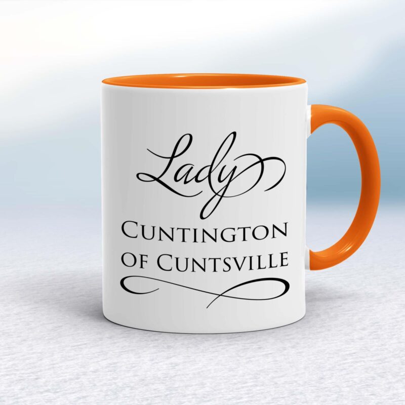 Lord & Lady Cuntington - Rude Mugs - Slightly Disturbed