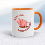 Hippo-twatamus - Rude Mugs - Slightly Disturbed
