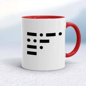 Morse Code Cunt - Rude Mugs - Slightly Disturbed - Image 1 of 18