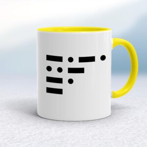 Morse Code Cunt - Rude Mugs - Slightly Disturbed - Image 1 of 18