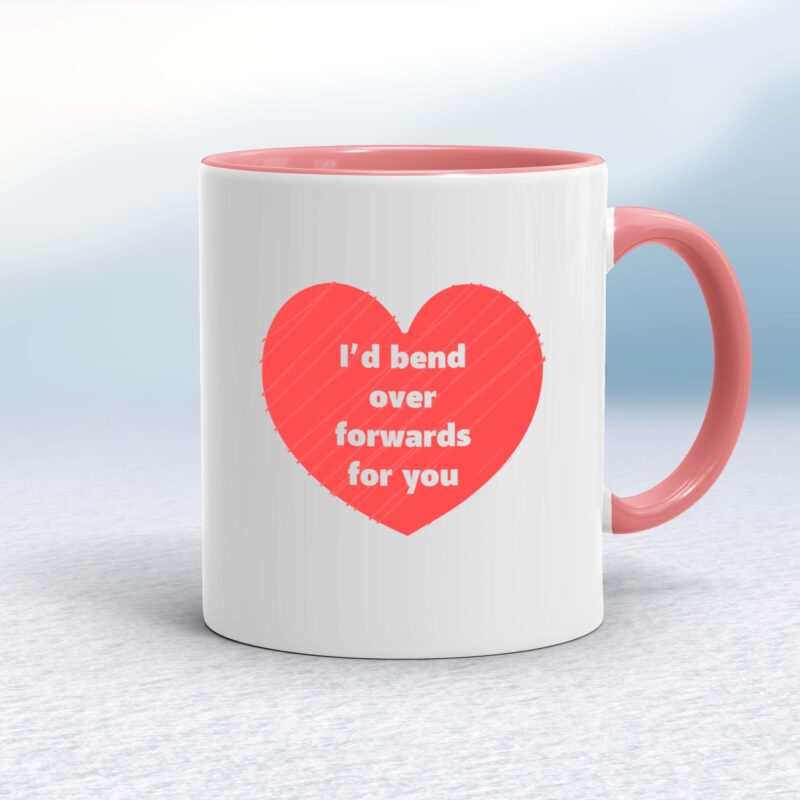 Bend Over Forwards - Rude Mugs - Slightly Disturbed - Image 5 of 17