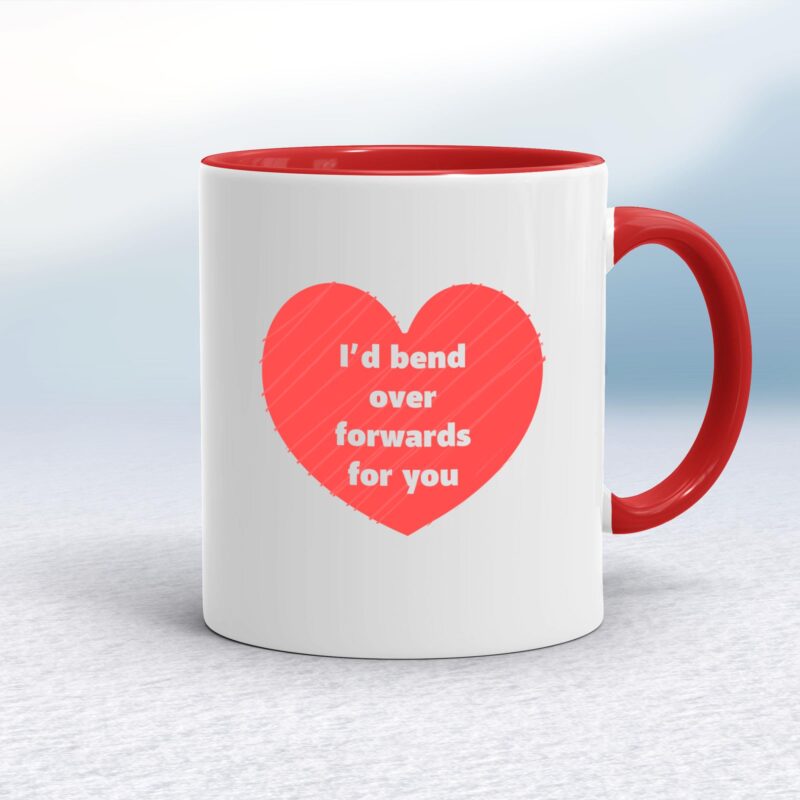 Bend Over Forwards - Rude Mugs - Slightly Disturbed - Image 6 of 17
