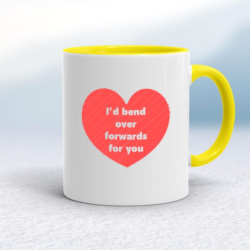 Bend Over Forwards - Rude Mugs - Slightly Disturbed - Image 10 of 17