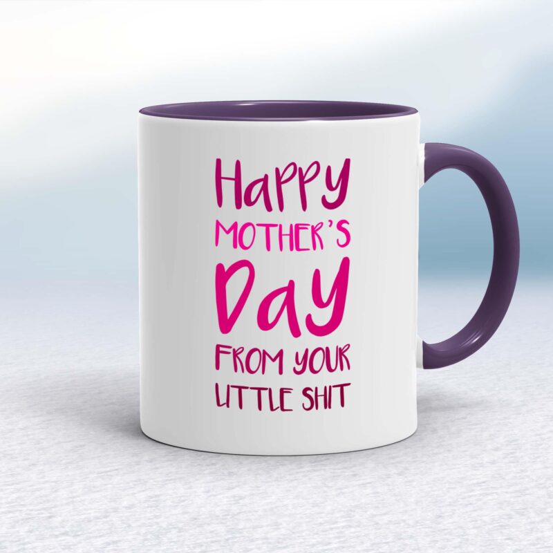 Happy Mothers Day - Little Shit - Rude Mugs - Slightly Disturbed - Image 8 of 20