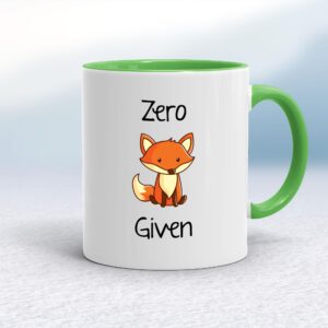 Zero Fox Given - Rude Mugs - Slightly Disturbed - Image 1 of 14