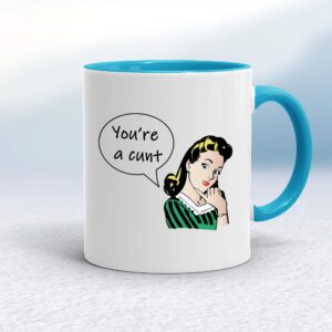 Speech Bubble Cunt - Rude Mugs - Slightly Disturbed - Image 1 of 20