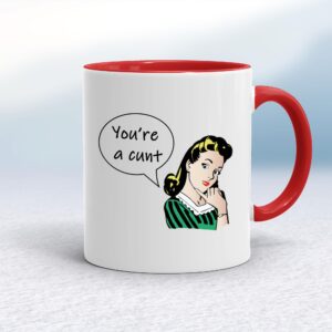 Speech Bubble Cunt - Rude Mugs - Slightly Disturbed - Image 1 of 20