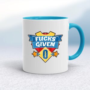 Fucks Given - Rude Mugs - Slightly Disturbed - Image 1 of 20
