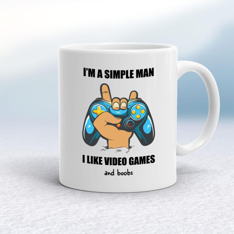 I'm A Simple Man - Rude Mugs - Slightly Disturbed - Image 1 of 20 I'm A Simple Man - Rude Mugs - Slightly Disturbed - Image 1 of 20