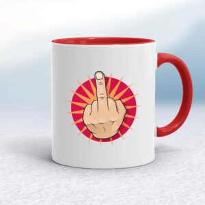 Up Yours - Rude Mugs - Slightly Disturbed - Image 1 of 20