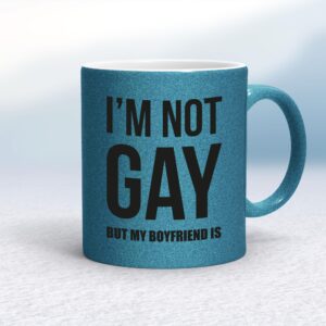 Not Gay But My Boyfriend Is - Rude Mugs - Slightly Disturbed - Image 1 of 20