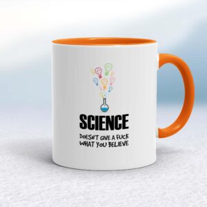 Science Doesn't Give A Fuck - Rude Mugs - Slightly Disturbed - Image 1 of 16