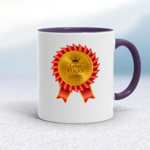 Least Fucks Given - Rude Mugs - Slightly Disturbed - Image 1 of 12