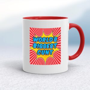 World's Biggest Cunt - Rude Mugs - Slightly Disturbed - Image 1 of 14