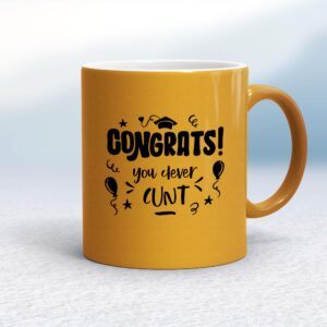 Congrats You Clever Cunt - Rude Mugs - Slightly Disturbed - Image 1 of 20