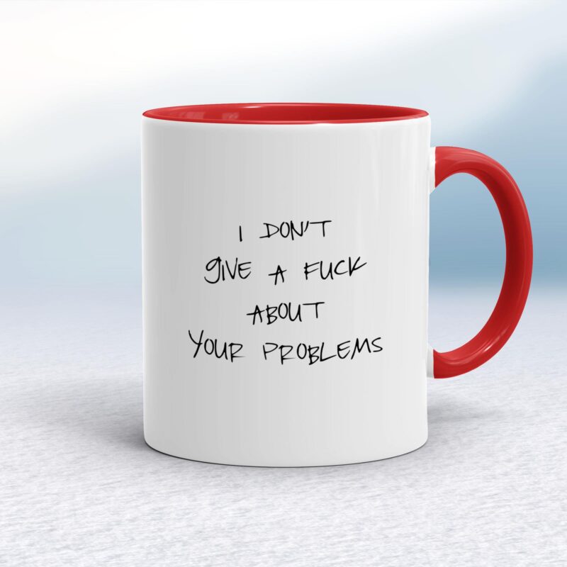 I Don't Give A Fuck - Rude Mugs - Slightly Disturbed - Image 6 of 20