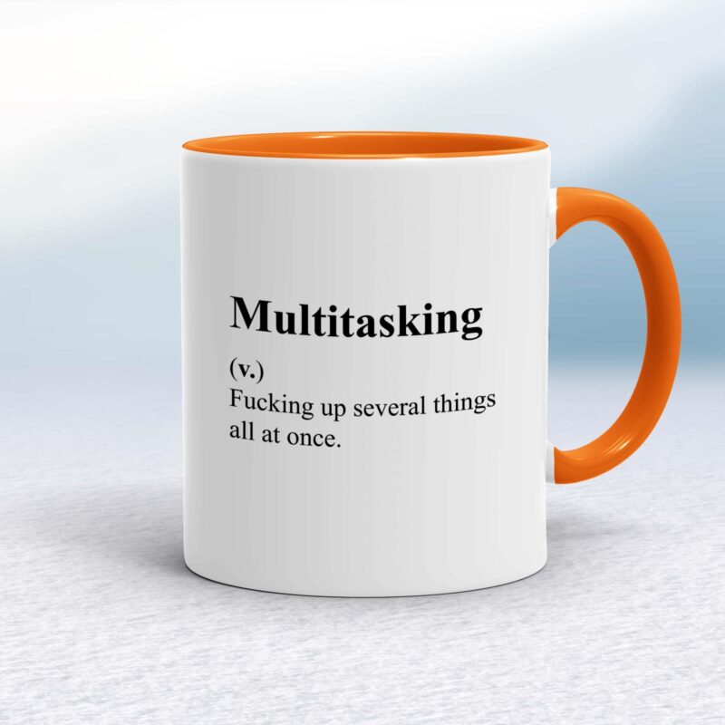 Multitasking - Rude Mugs - Slightly Disturbed - Image 7 of 20