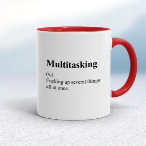Multitasking - Rude Mugs - Slightly Disturbed - Image 1 of 20