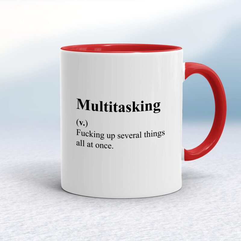 Multitasking - Rude Mugs - Slightly Disturbed - Image 6 of 20