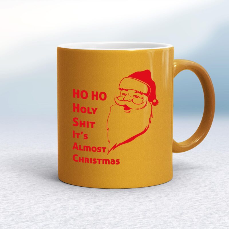Ho Ho Holy Shit - Rude Mugs - Slightly Disturbed - Image 12 of 20