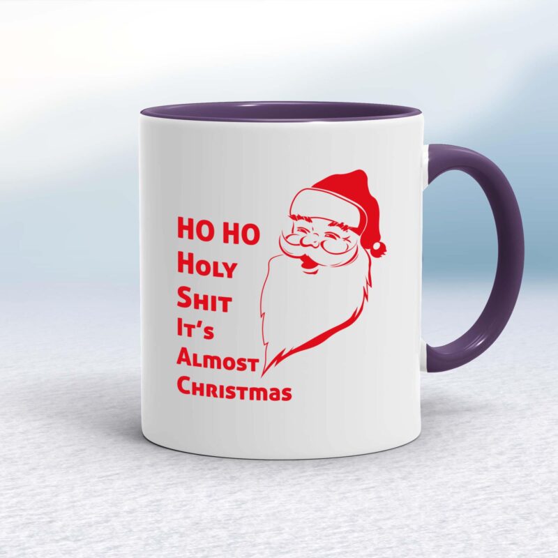 Ho Ho Holy Shit - Rude Mugs - Slightly Disturbed - Image 8 of 20