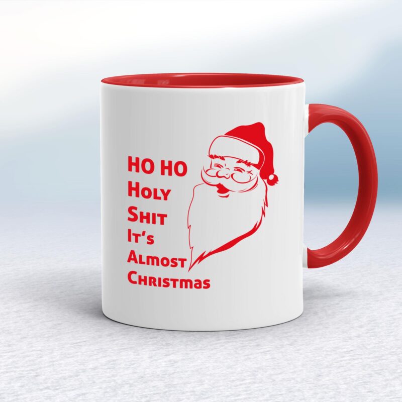 Ho Ho Holy Shit - Rude Mugs - Slightly Disturbed - Image 6 of 20