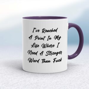 Stronger Word Than Fuck - Rude Mugs - Slightly Disturbed - Image 1 of 20