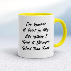Stronger Word Than Fuck - Rude Mugs - Slightly Disturbed - Image 1 of 20