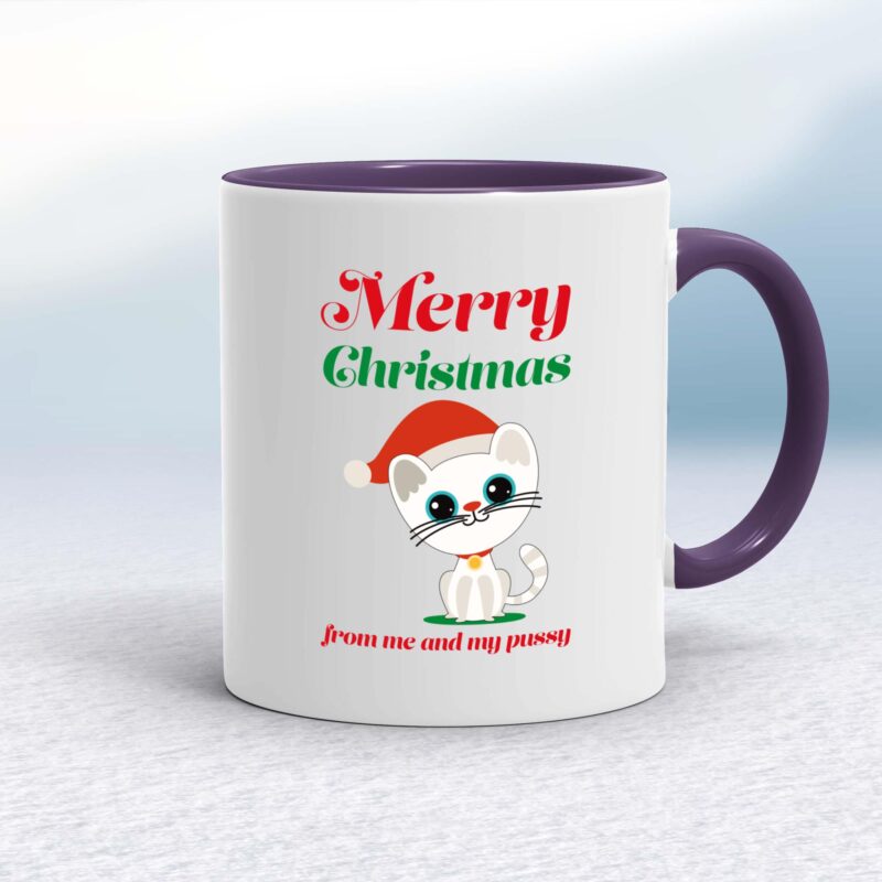 Merry Christmas From Me And My Pussy - Rude Mugs - Slightly Disturbed - Image 8 of 14
