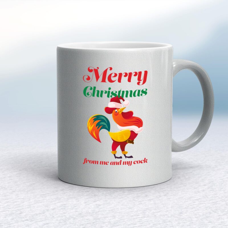 Merry Christmas From Me And My Cock - Rude Mugs - Slightly Disturbed - Image 11 of 14