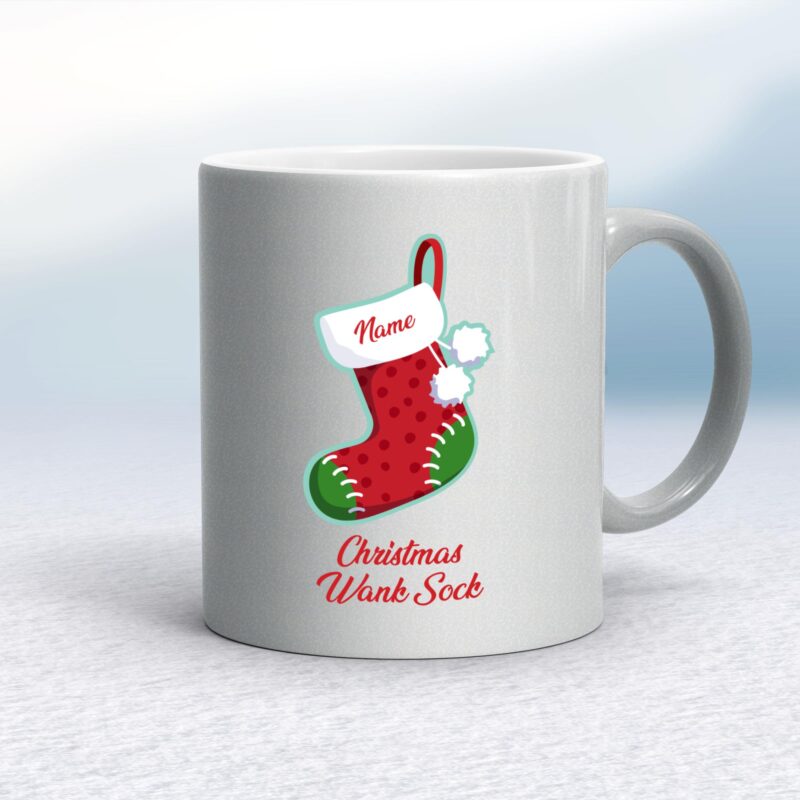 Personalised Christmas Wank Sock - Rude Mugs - Slightly Disturbed - Image 11 of 14