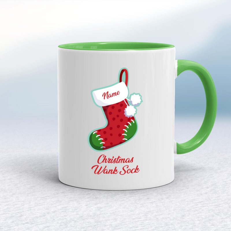 Personalised Christmas Wank Sock - Rude Mugs - Slightly Disturbed - Image 9 of 14