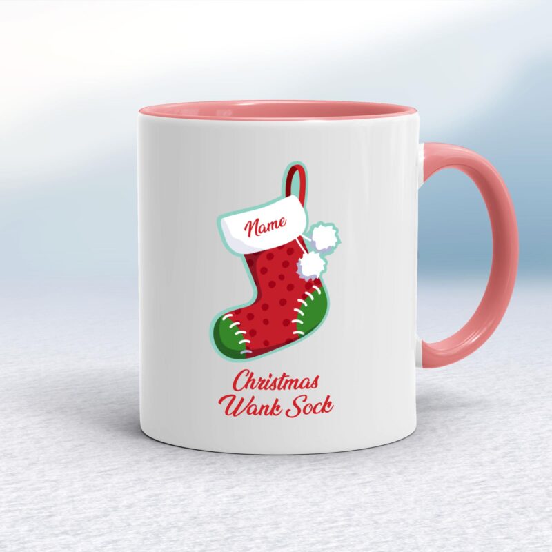 Personalised Christmas Wank Sock - Rude Mugs - Slightly Disturbed - Image 5 of 14