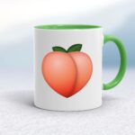 Peach Emoji - Rude Mugs - Slightly Disturbed - Image 9 of 12