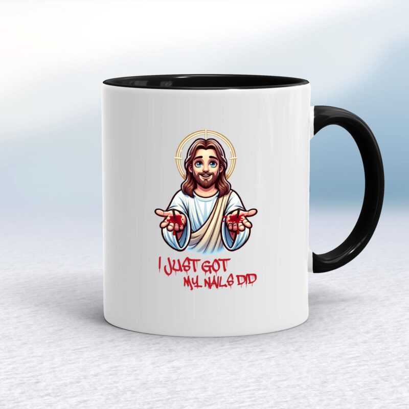 Just Got My Nails Did - Rude Mugs - Slightly Disturbed - Image 2 of 12