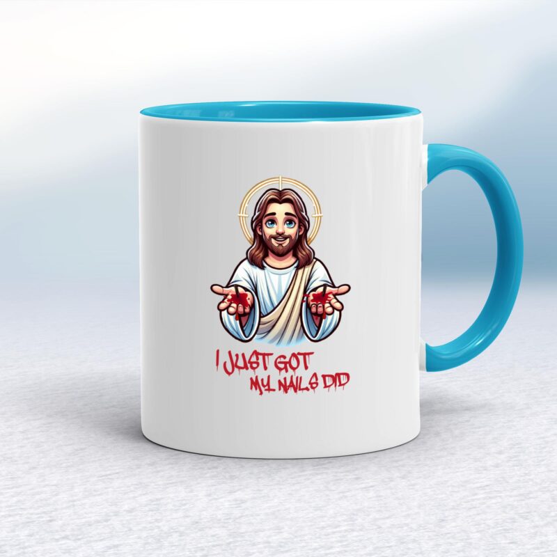 Just Got My Nails Did - Rude Mugs - Slightly Disturbed - Image 3 of 12