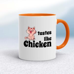 Tastes Like Chicken - Rude Mugs - Slightly Disturbed - Image 1 of 32