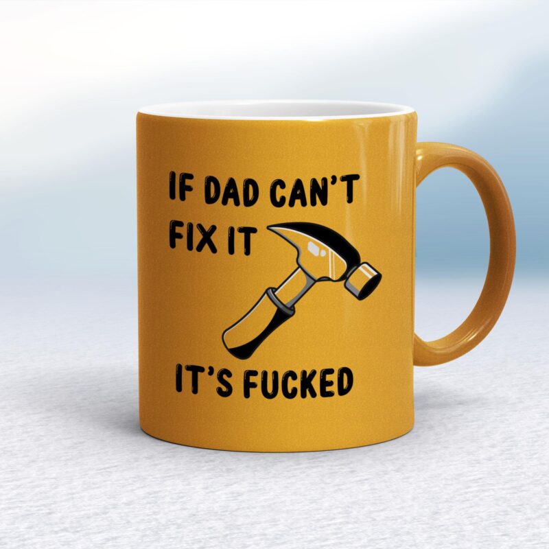 If Dad Can't Fix It - Rude Mugs - Slightly Disturbed - Image 12 of 15
